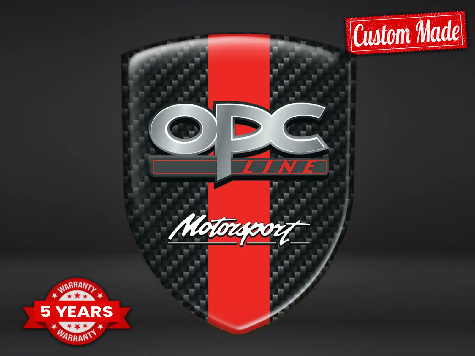 OPC Custom Bumper Stickers Cars Durable High End Pro